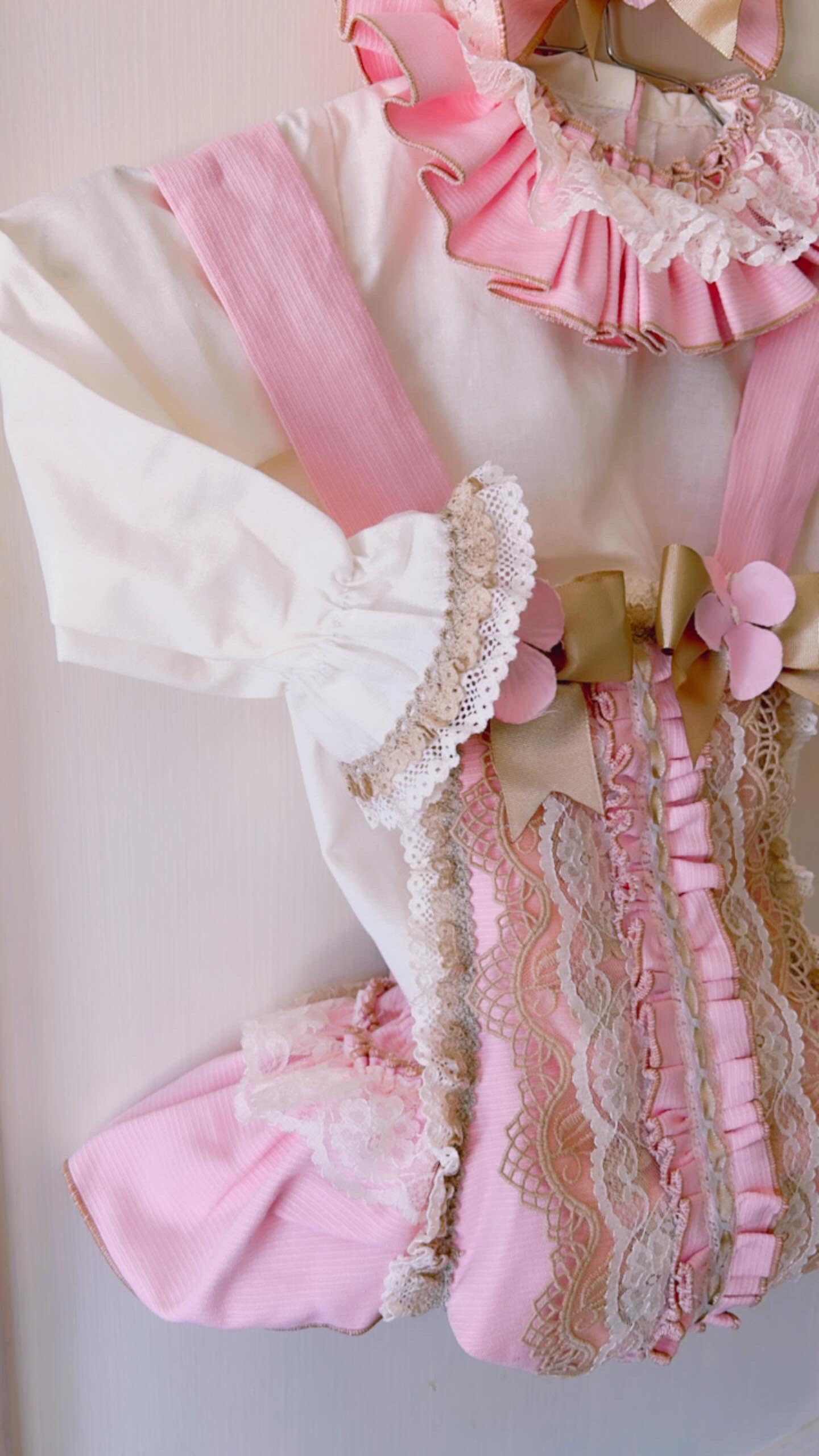 Pink Overall Set